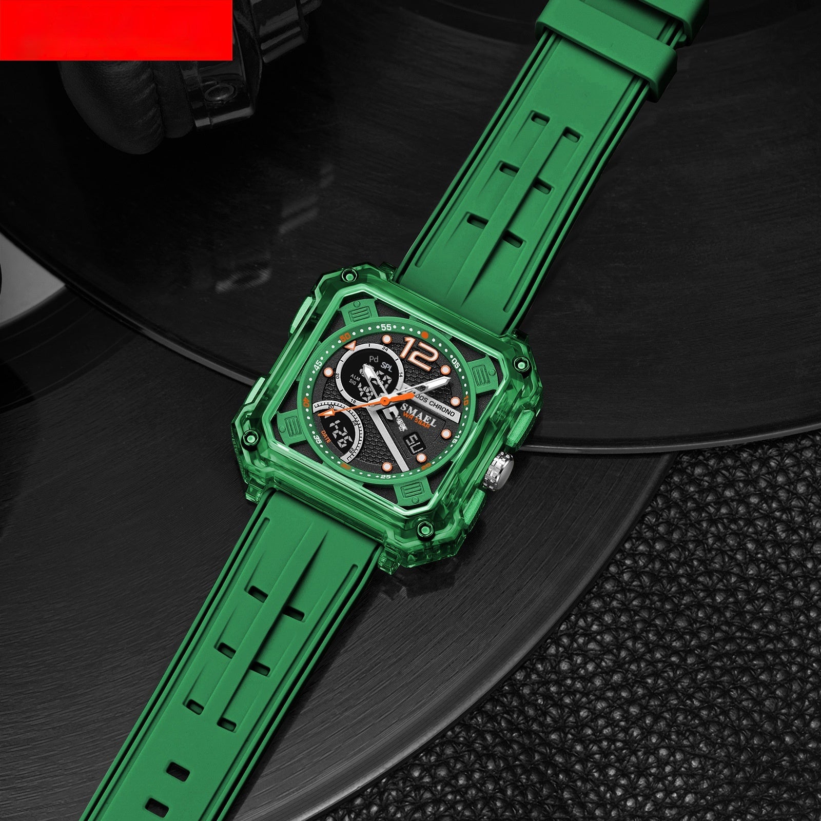 Fashionable Trendy Mens Electronic Watch With Precise Timekeeping And Functional Design